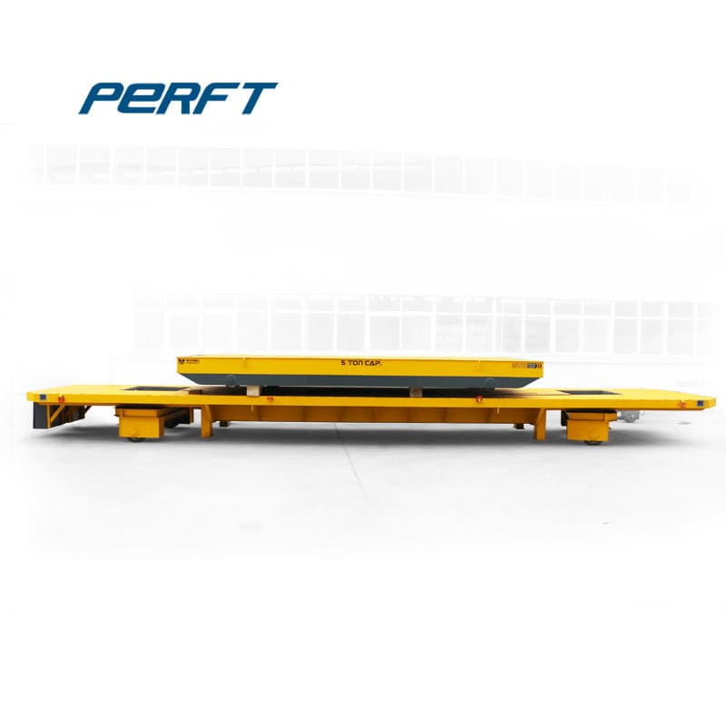 Design and analysis of transfer trolley for material handling 